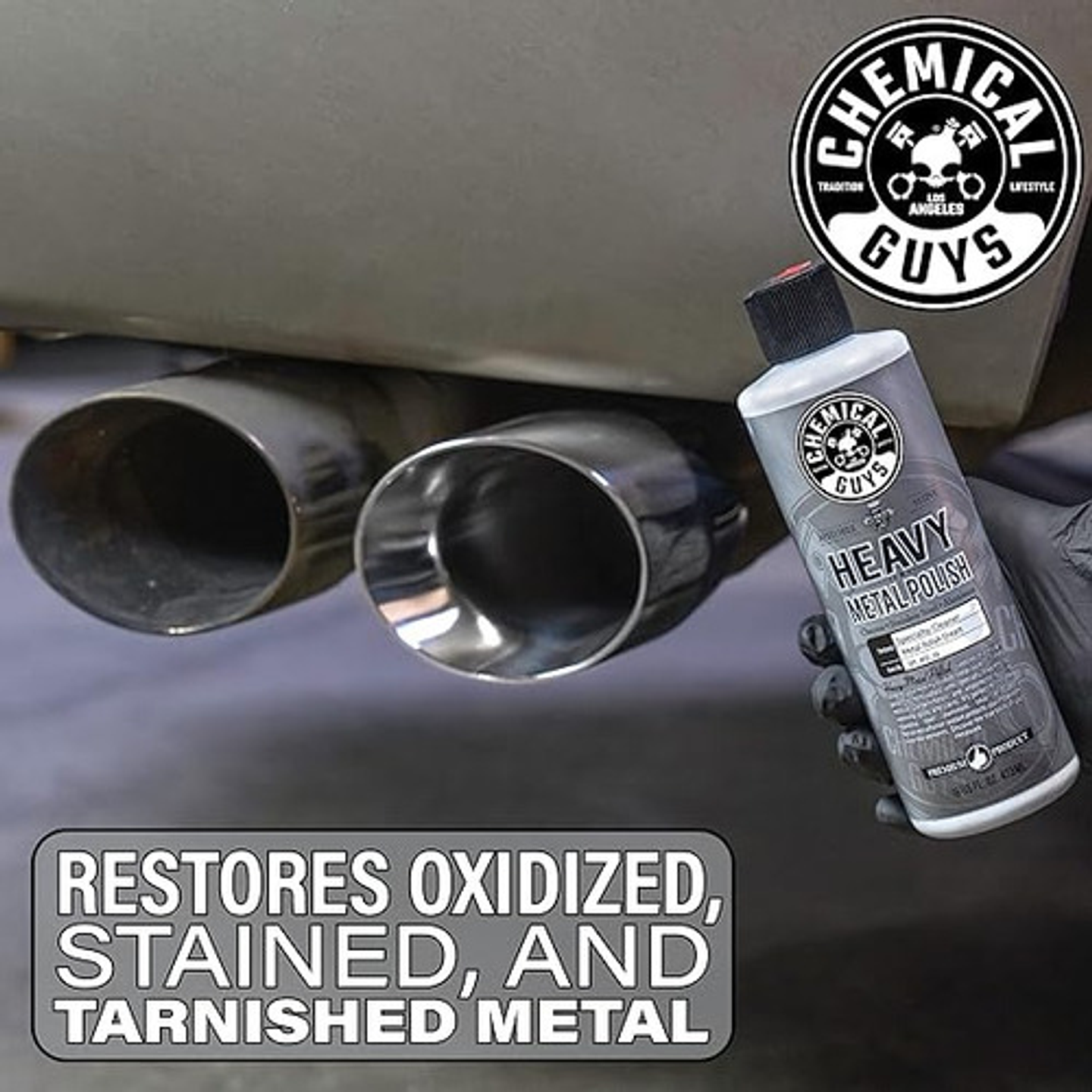 Heavy Metal Polish Chemical Guys (pulidor Metales) 2