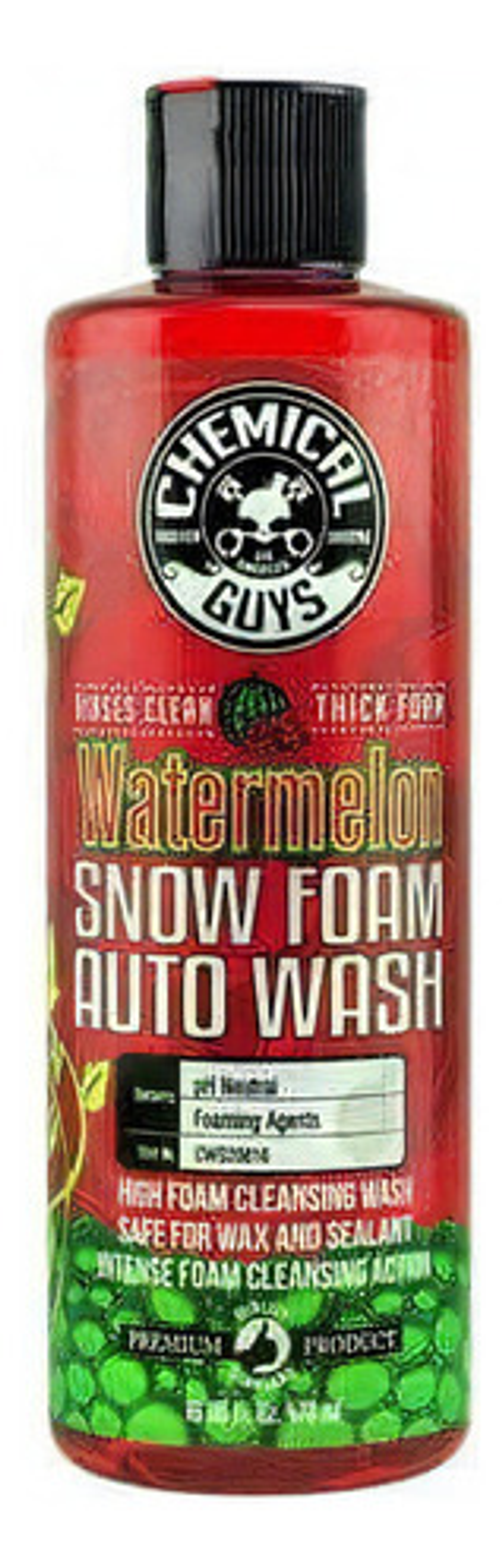 Shampoo Para Vehículo Chemical Guys Watermelon Snow Foam Auto Wash Liquido Con Aroma Sandía 1