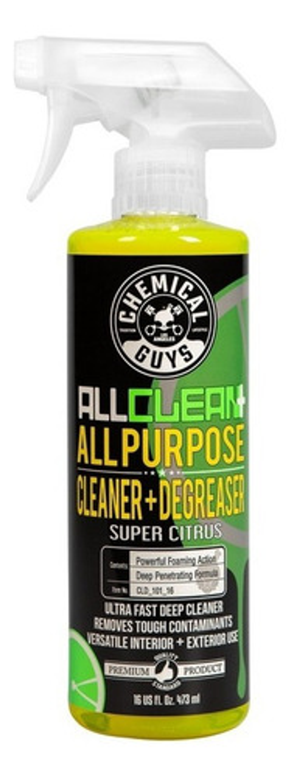 Chemical Guys All Clean+ Concentrated Limpiador Y Desengrasante 473ml 1