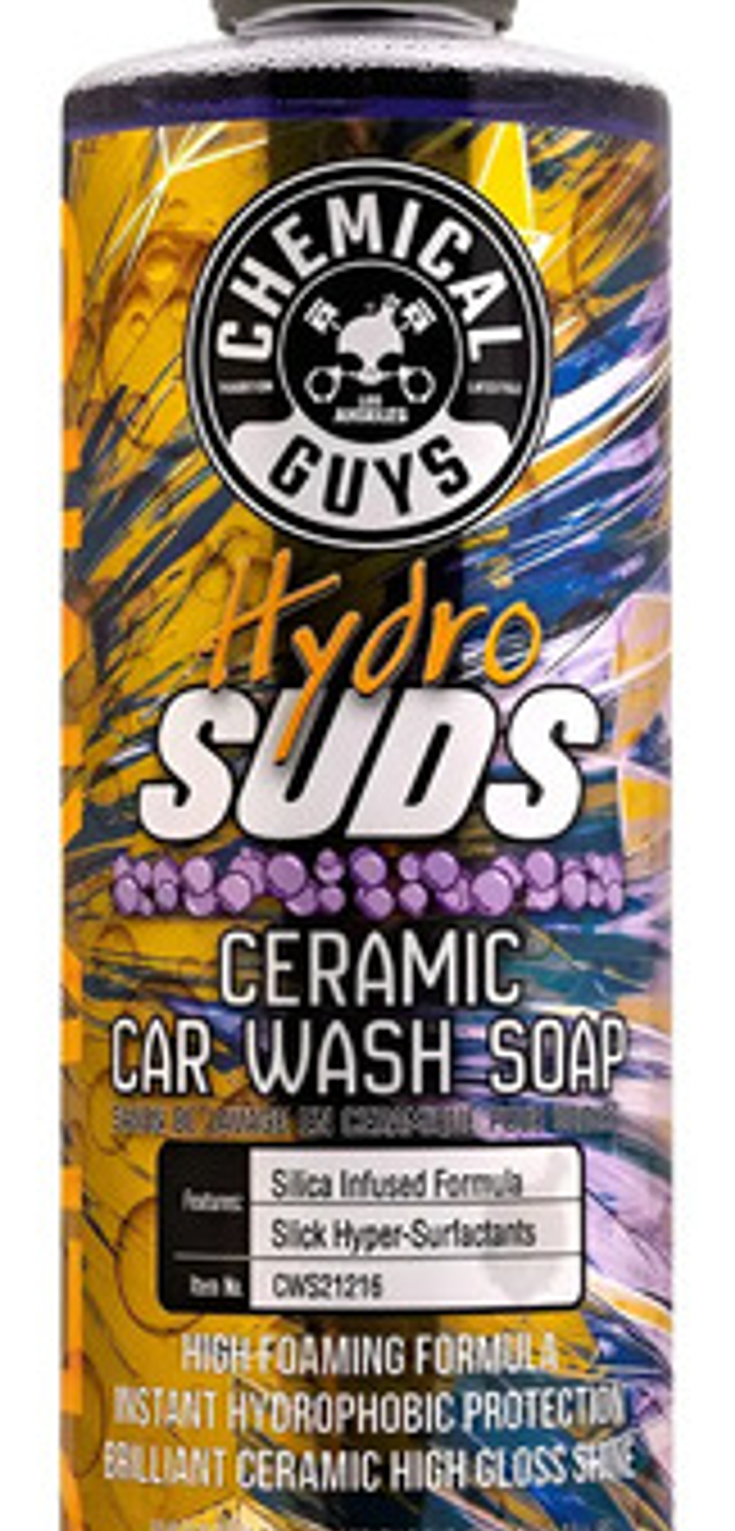 Hydrosuds High-gloss Hyper Foaming Chemical Guys Shampoo 1