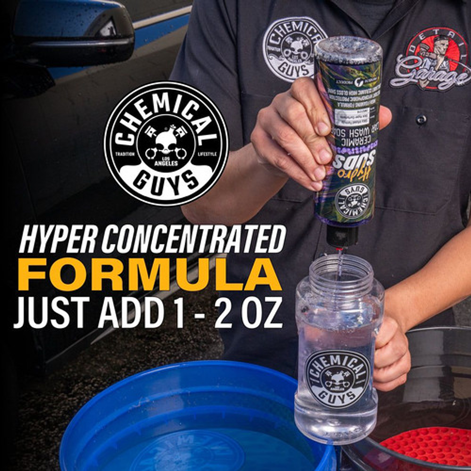 Hydrosuds High-gloss Hyper Foaming Chemical Guys Shampoo 10