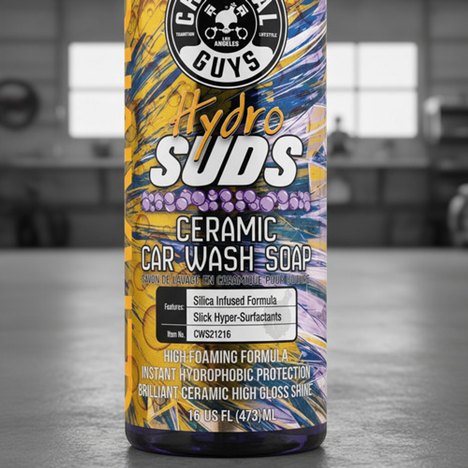 Hydrosuds High-gloss Hyper Foaming Chemical Guys Shampoo 12