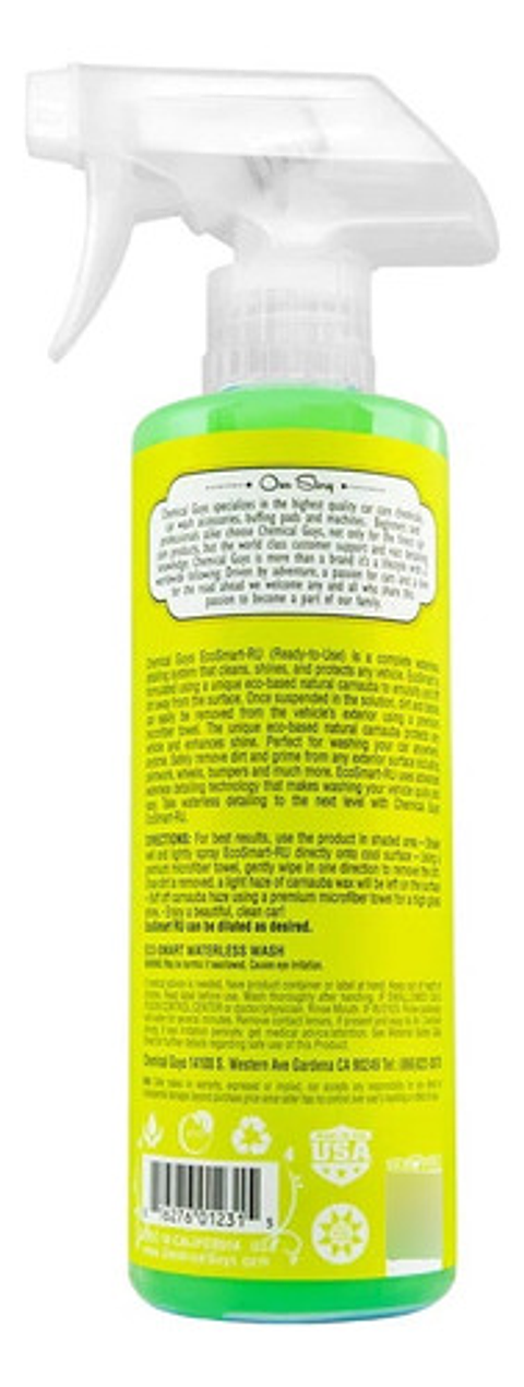 Lavado En Seco Ecosmart Waterless Wash&wax-ru Chemical Guys