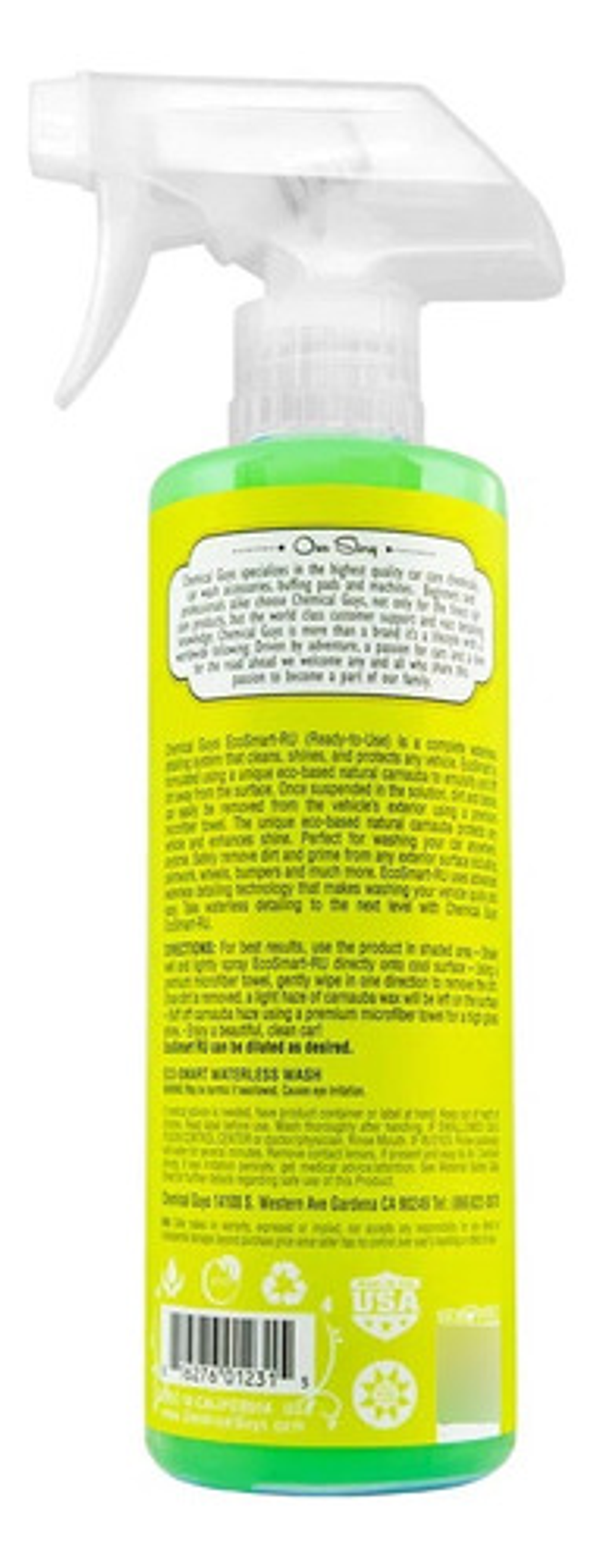 Lavado En Seco Ecosmart Waterless Wash&wax-ru Chemical Guys 2