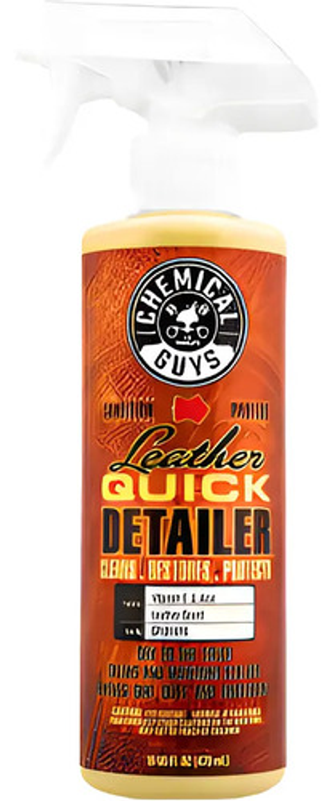 Leather Quick Detailer Para Limpieza Rápida Chemical Guys