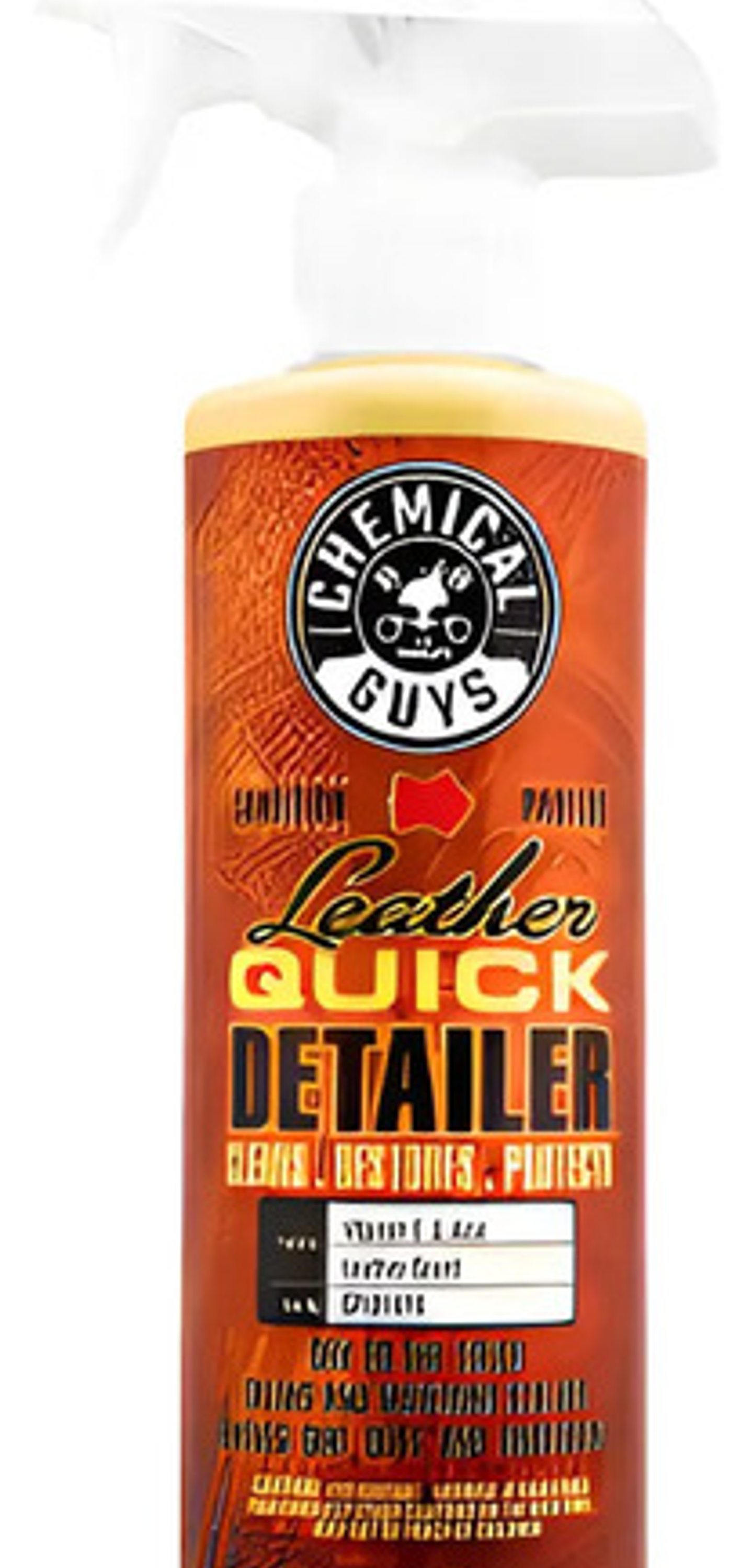 Leather Quick Detailer Para Limpieza Rápida Chemical Guys 1