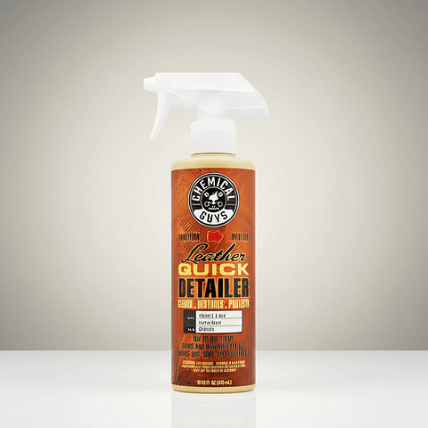 Leather Quick Detailer Para Limpieza Rápida Chemical Guys