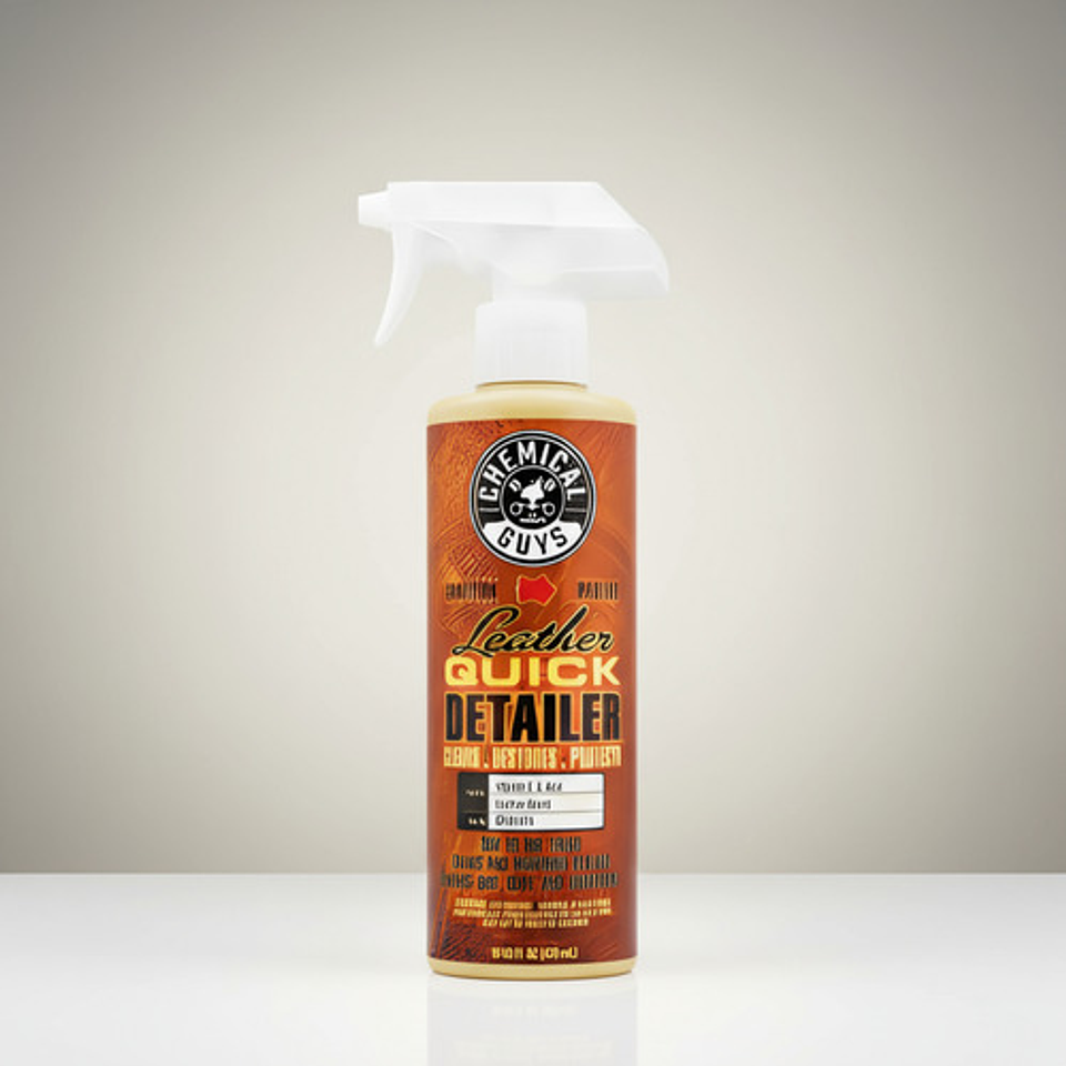 Leather Quick Detailer Para Limpieza Rápida Chemical Guys 2