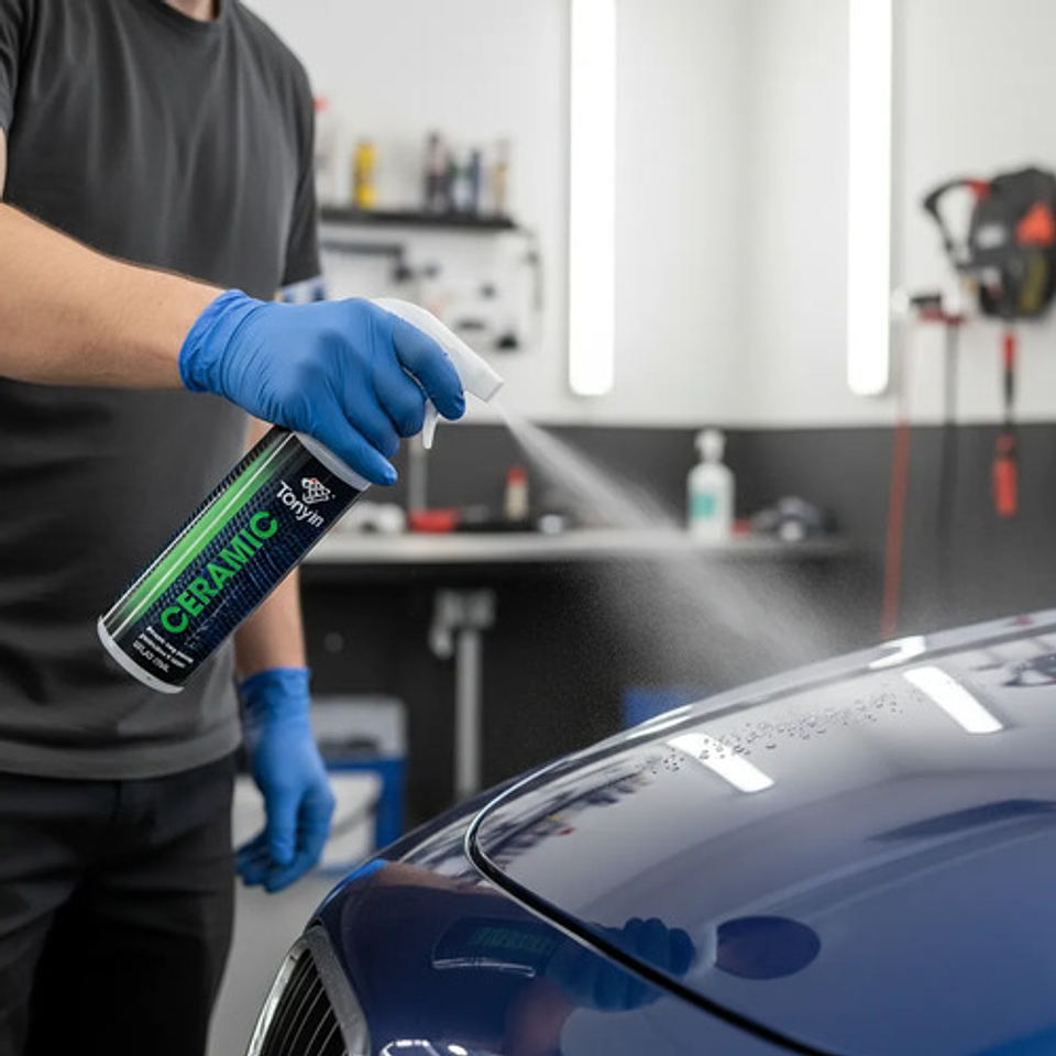 Recubrimiento Cerámico Tonyin 473ml Acabado Hidrofóbico 4