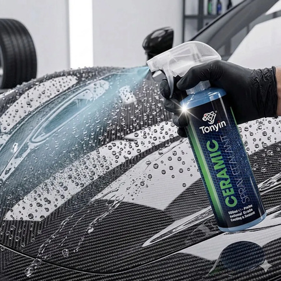 Recubrimiento Cerámico Tonyin 473ml Acabado Hidrofóbico 5