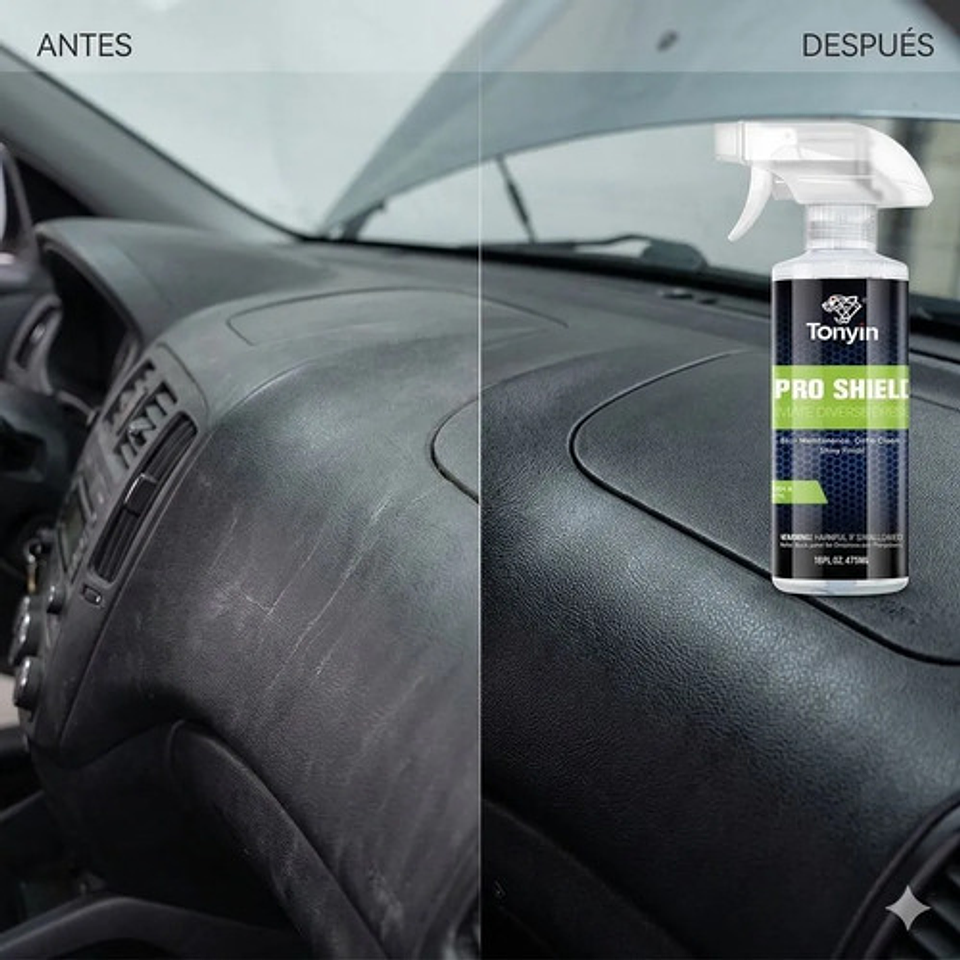 Acondicionador Plastico Auto Renovador Protector Tonyin 3