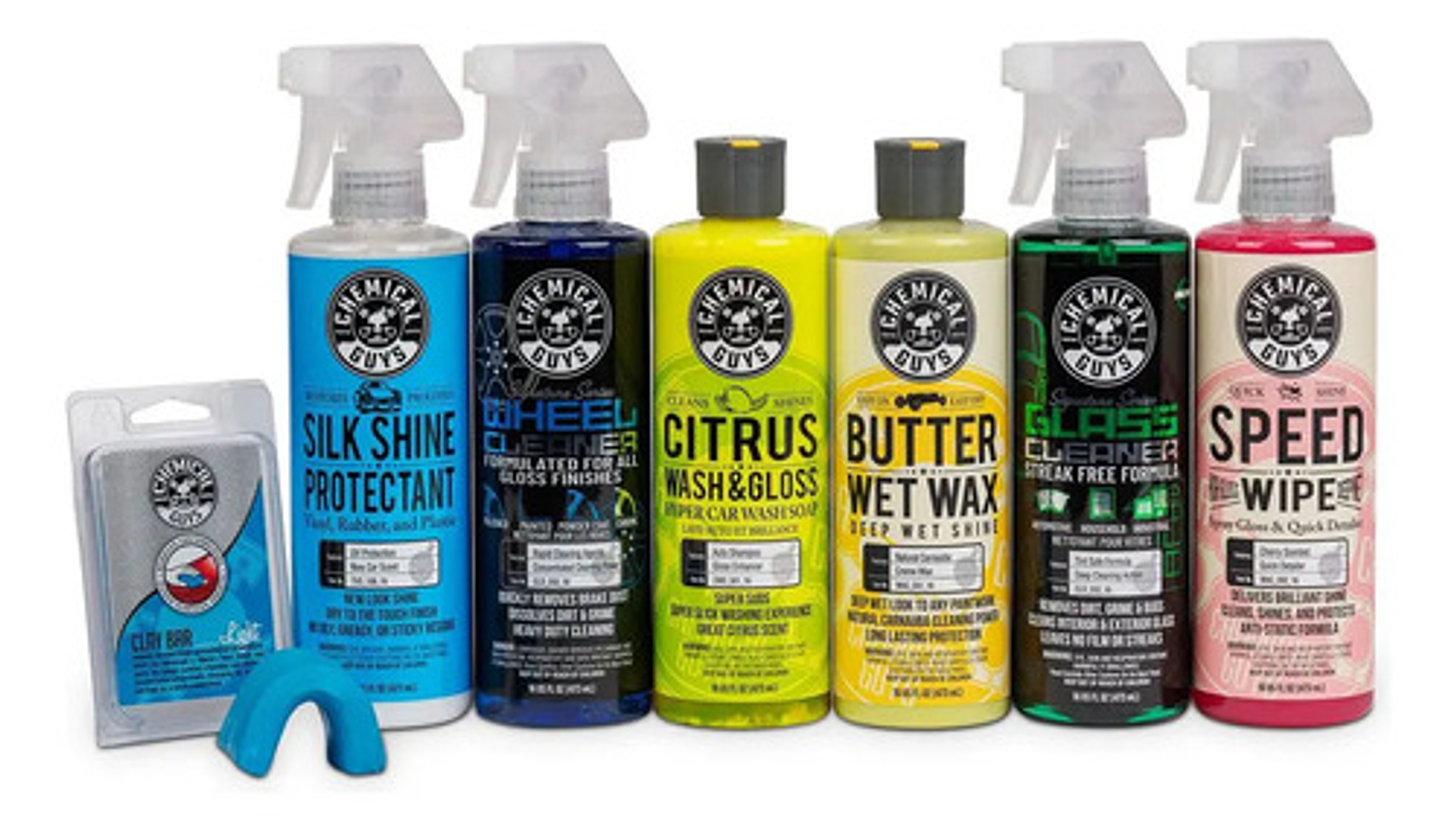 Kit Cuidado Para El Vehículo Chemical Guys 1