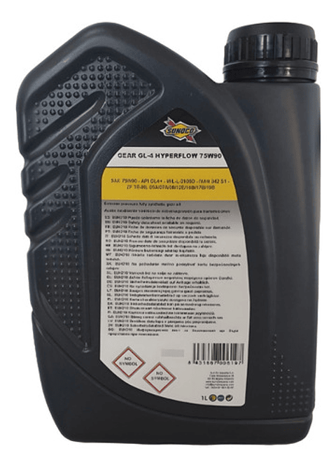 Aceite Para Transmision Sunoco Gear Hyperflow 75w90 Gl-4