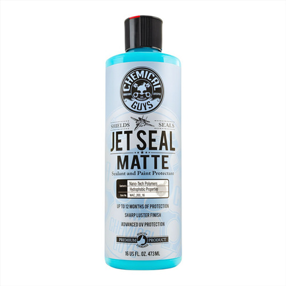 Sellador Jetseal Mate Chemical Guys 473ml 1 Unidad 1