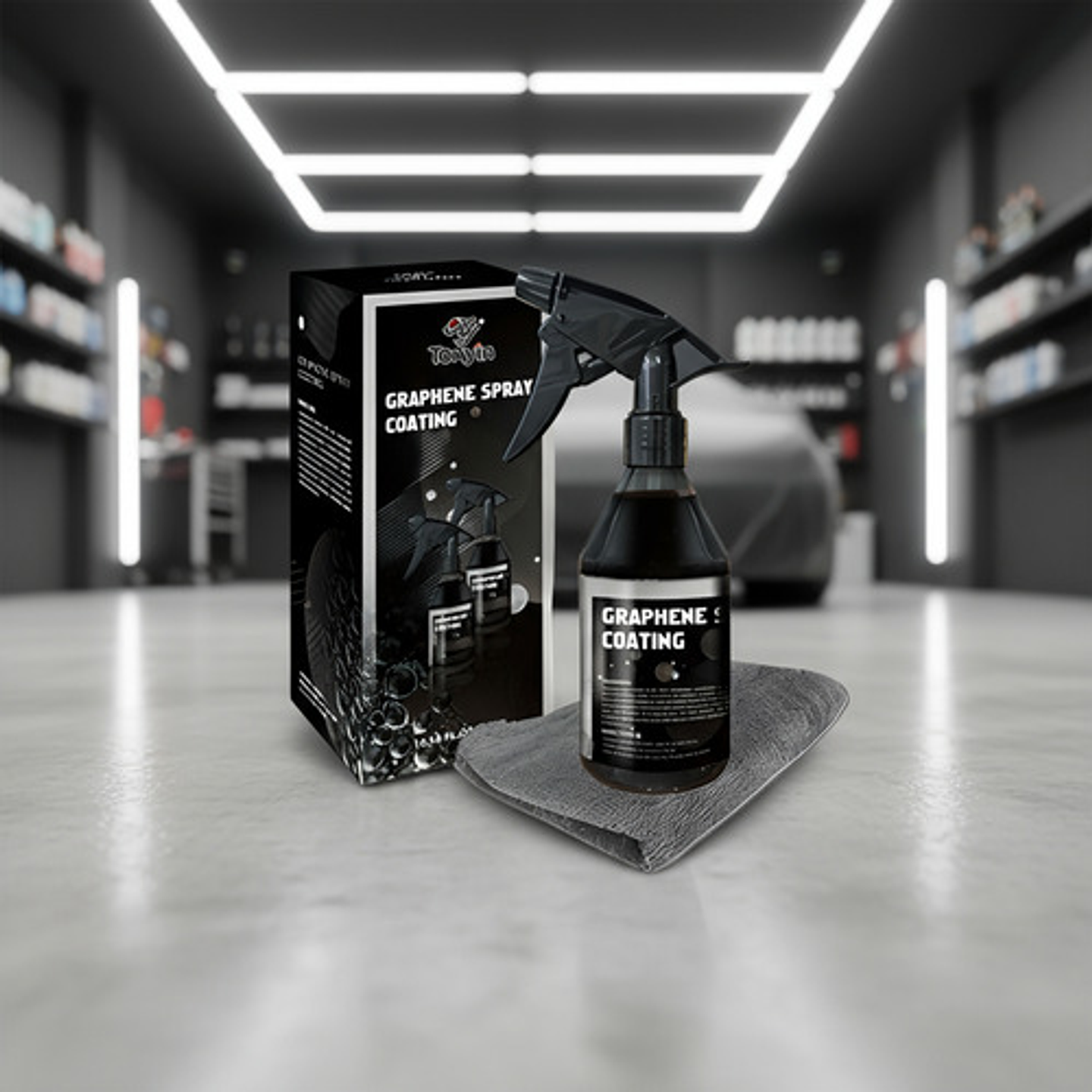 Recubrimiento Hidrofóbico De Grafeno Tonyin 300 Ml 2