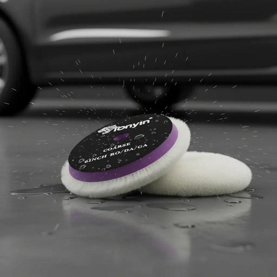 Almohadilla De Lana Medium Cut Tonyin 5  Para Pulido 2