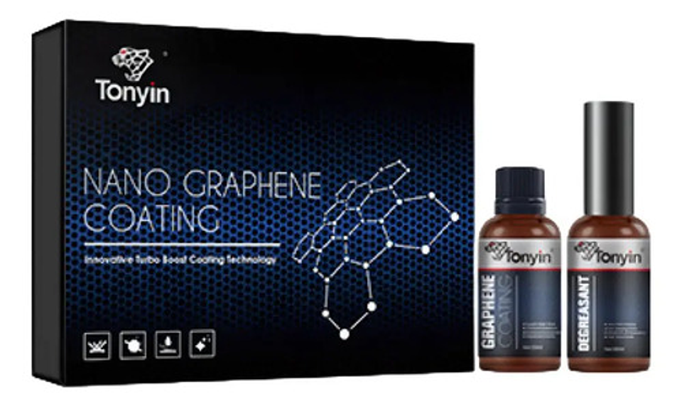 Sellador Cerámico Auto Tonyin Recubrimiento Grafeno 30ml 1