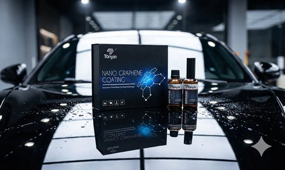 Sellador Cerámico Auto Tonyin Recubrimiento Grafeno 30ml 2
