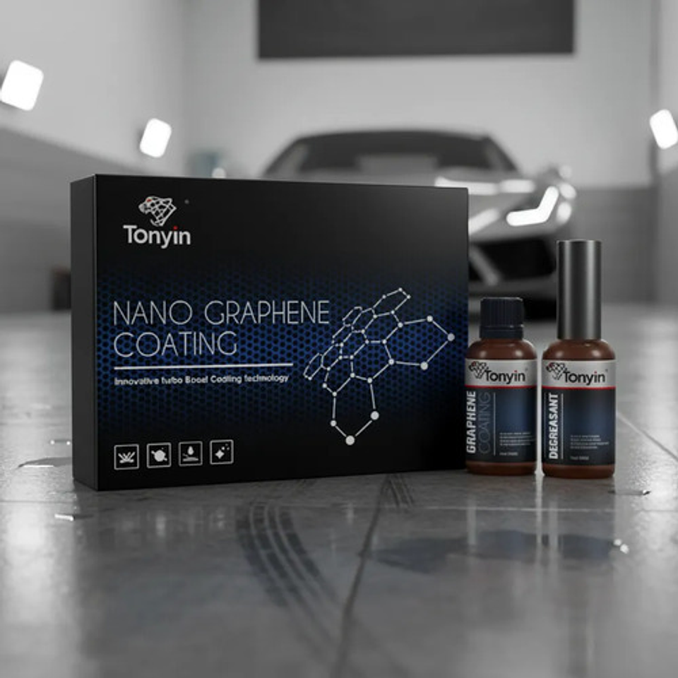 Sellador Cerámico Auto Tonyin Recubrimiento Grafeno 30ml 3