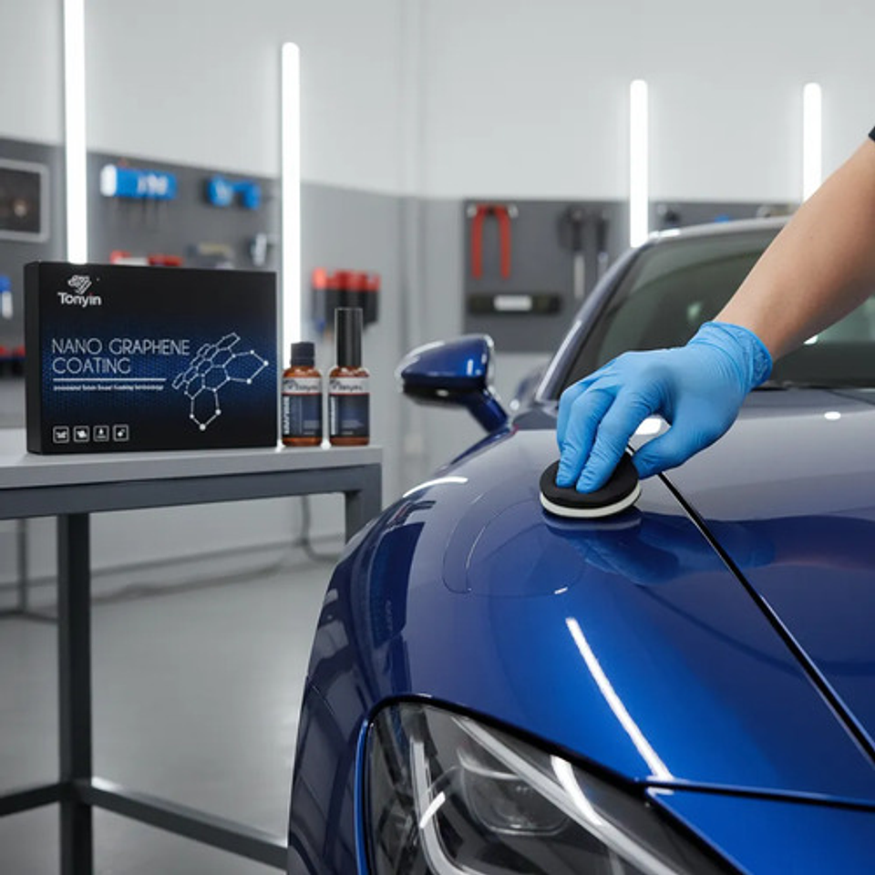 Sellador Cerámico Auto Tonyin Recubrimiento Grafeno 30ml 7