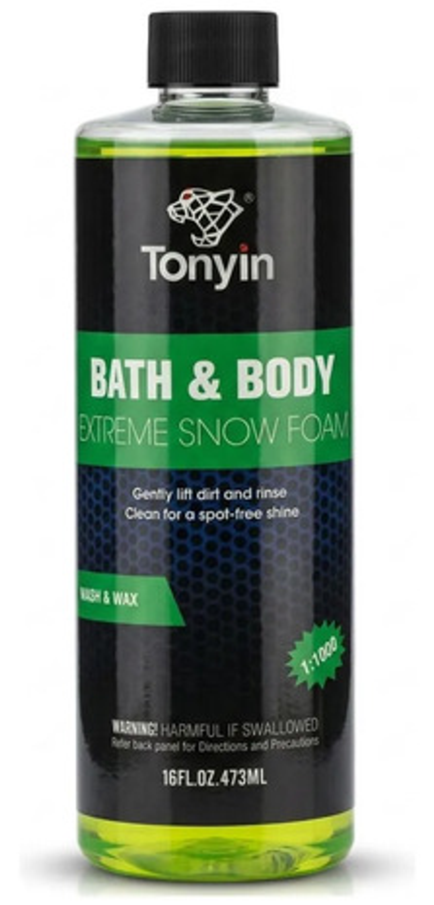 Shampoo Auto Tonyin Snow Foam Con Cera Ph Neutro 473ml 1