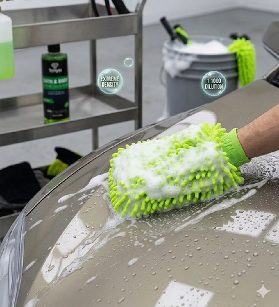 Shampoo Auto Tonyin Snow Foam Con Cera Ph Neutro 473ml 7