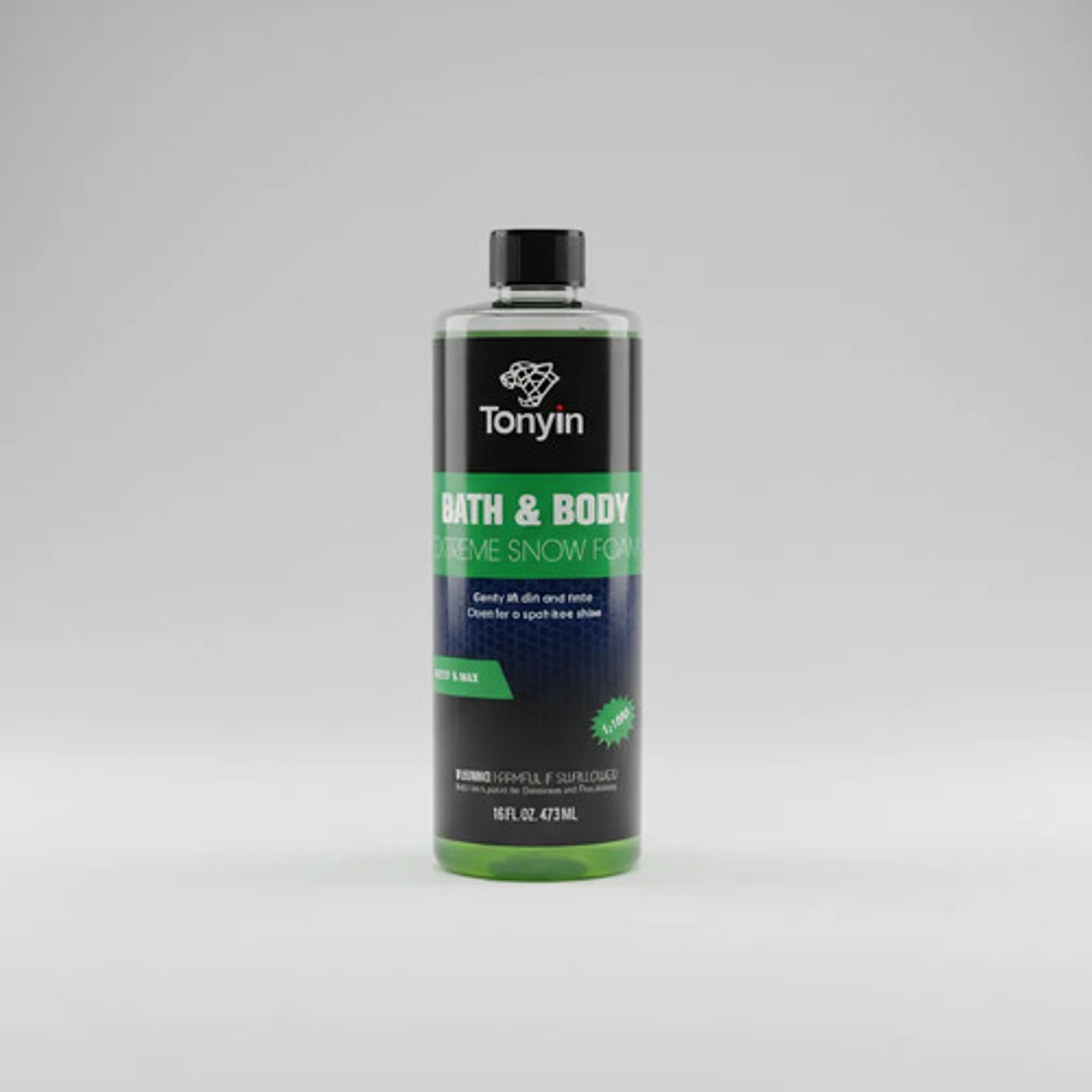 Shampoo Auto Tonyin Snow Foam Con Cera Ph Neutro 473ml 10