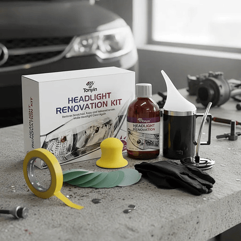 Kit Restaurador De Focos Rayones Tonyin Pule Revive Kit