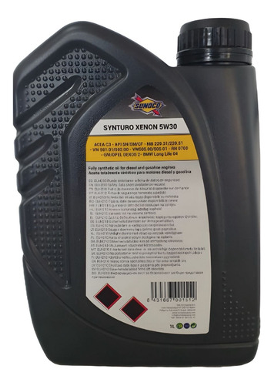 Aceite Sunoco Synturo Xenon 5w30 1l 2