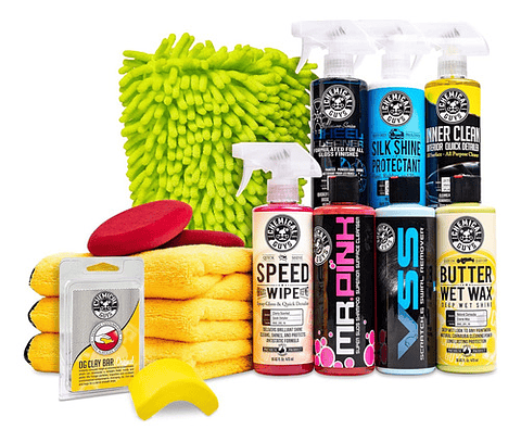 Kit De Detailing Auto Arsenal Builder Chemical Guys 14 Pzas