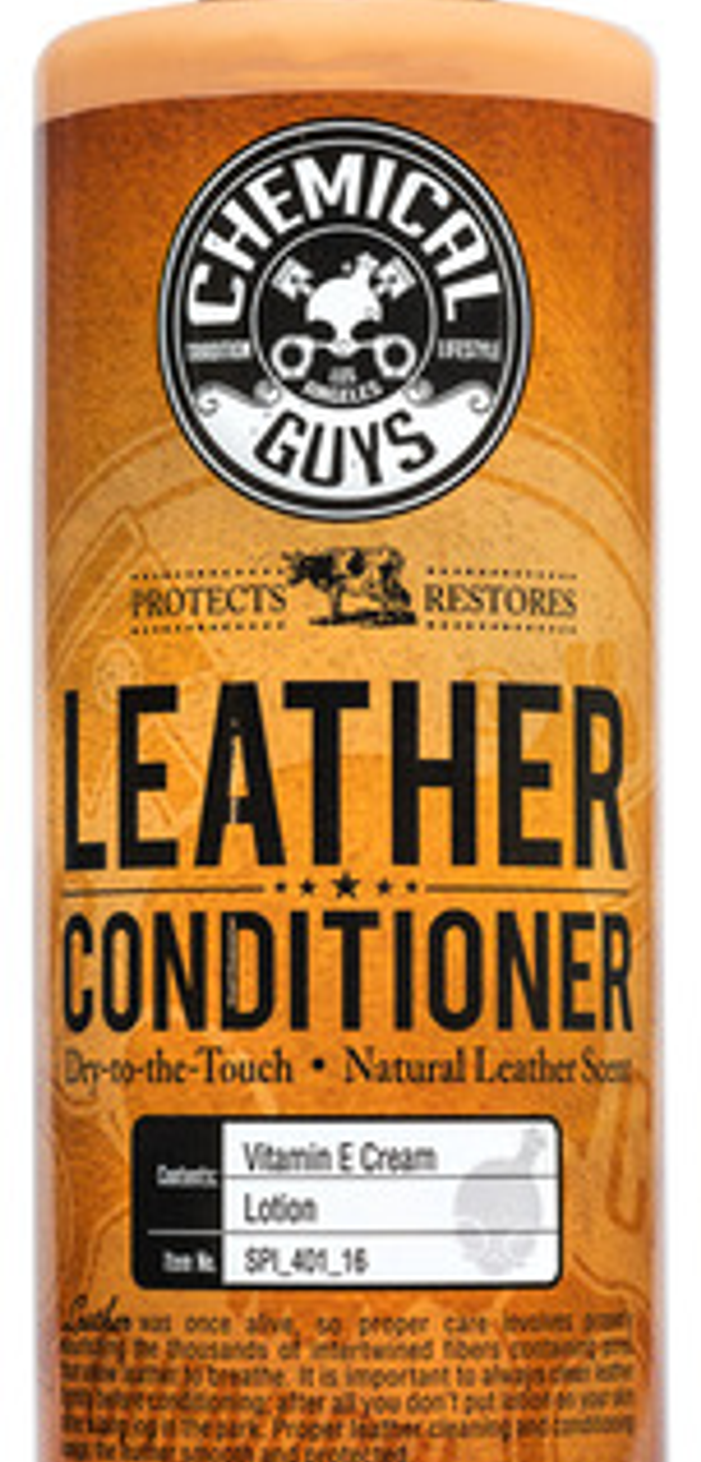 Kit Tratamiento Piel Chemical Guys Limpiador Acondicionador 2