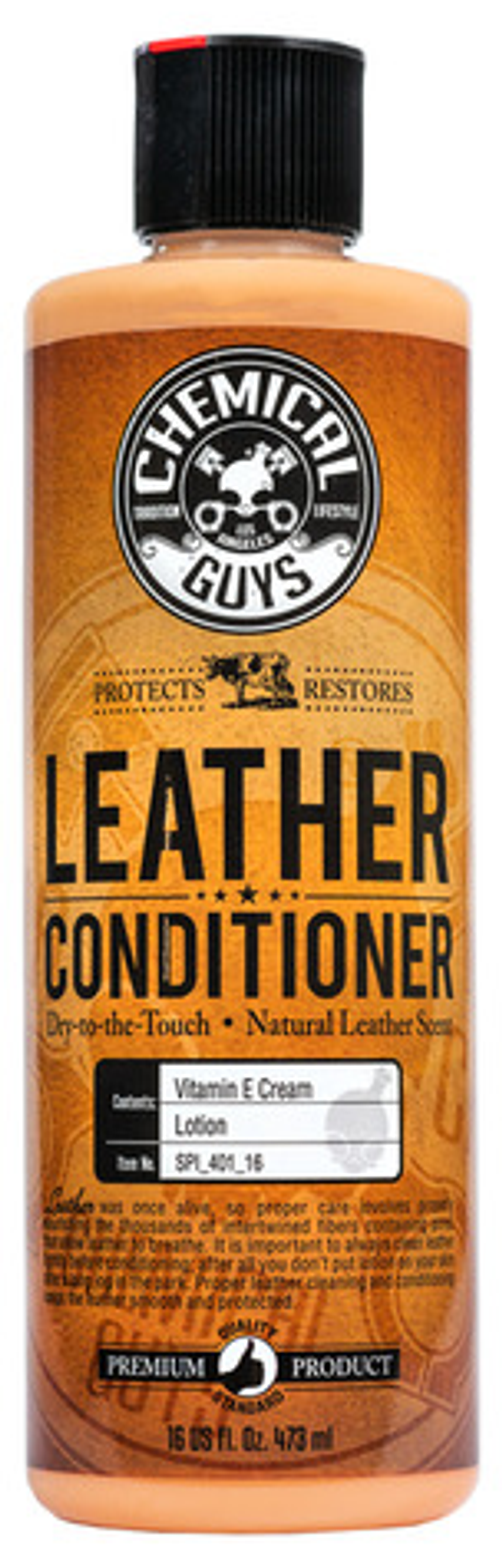 Kit Tratamiento Piel Chemical Guys Limpiador Acondicionador 2