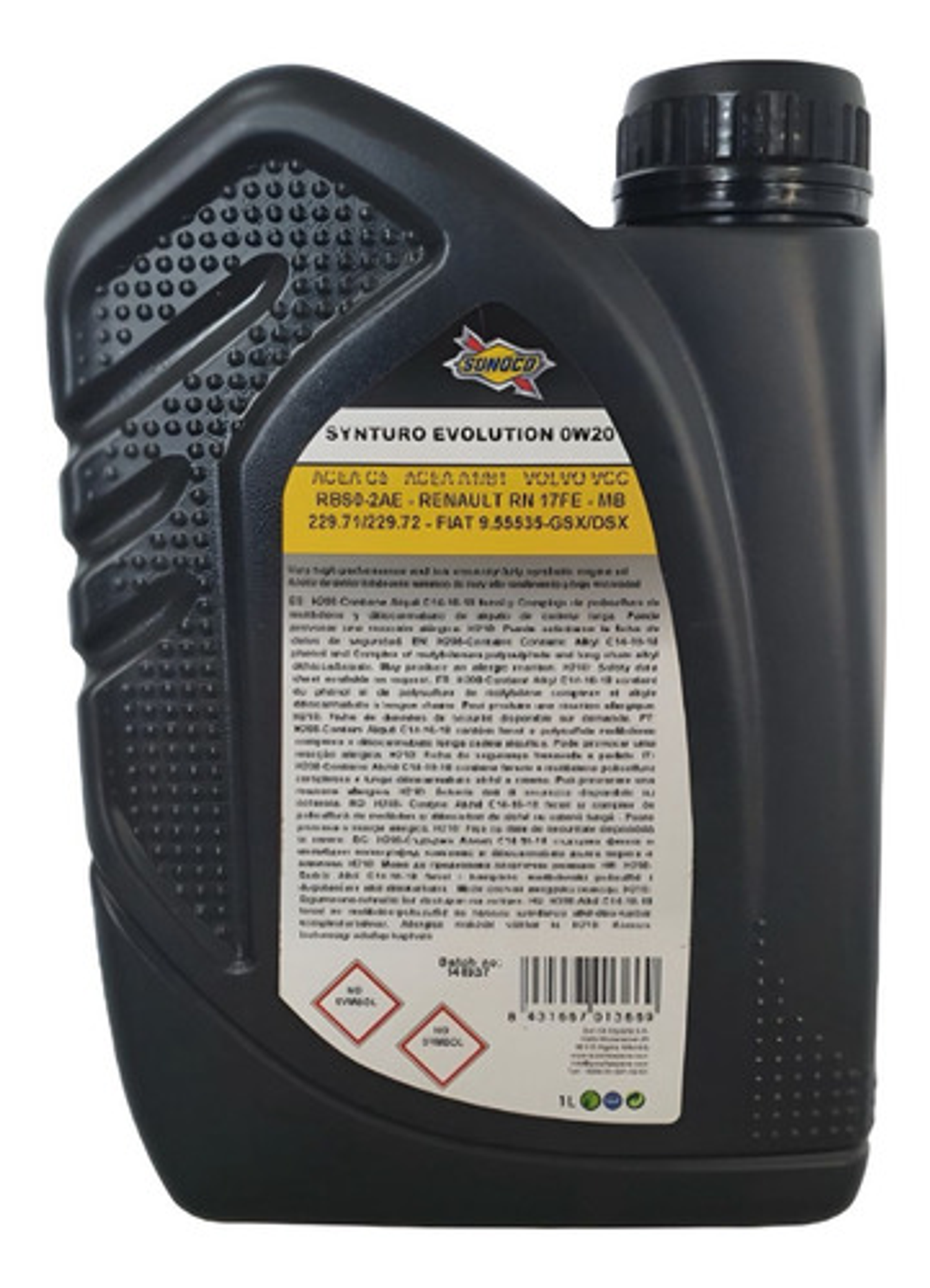 Aceite Sunoco Synturo Ultra 0w20 1l 2