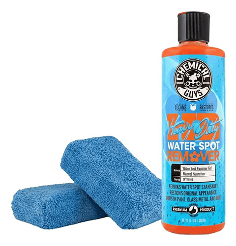 Kit Water Spot + Aplicador Celeste Chemical Guys