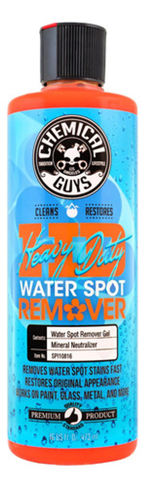 Removedor De Manchas De Agua Chemical Guys Water Spot Remover Gel 473ml