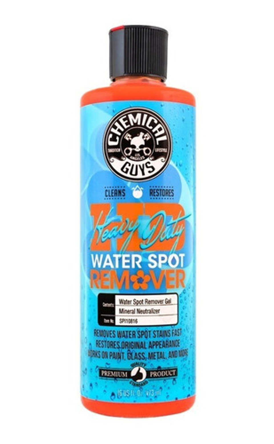 Removedor De Manchas De Agua Chemical Guys Water Spot Remover Gel 473ml 2