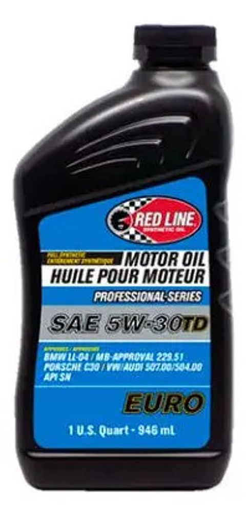 Aceite Motor Red Line 5w30 Td Euro Professional 946ml