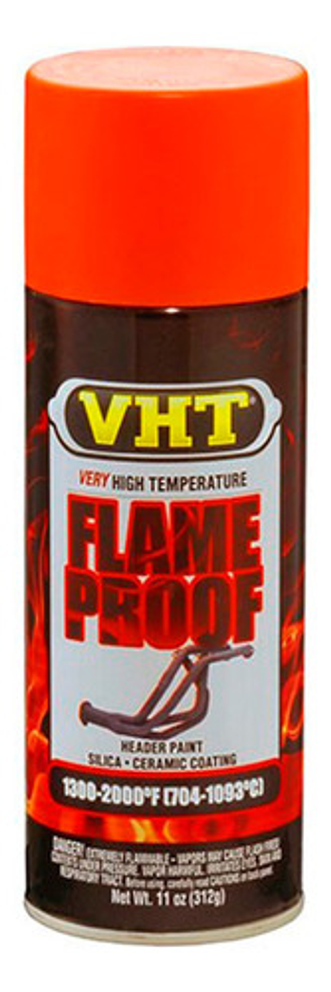 Pintura Vht Flameproof  Alta Temperatura Naranja 11 Oz
