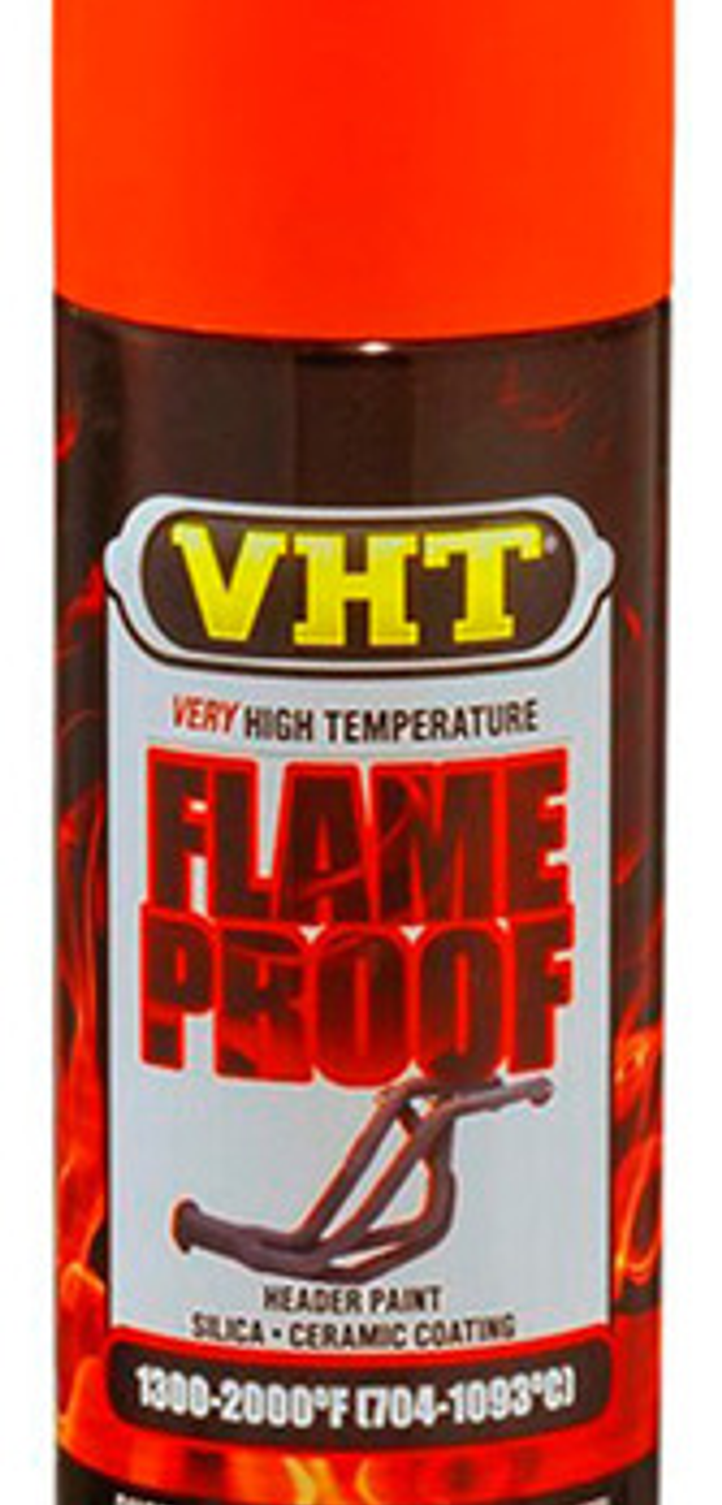 Pintura Vht Flameproof  Alta Temperatura Naranja 11 Oz 1