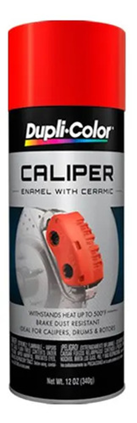 Pintura Caliper Duplicolor Alta Temperatura Color Rojo 12 Oz