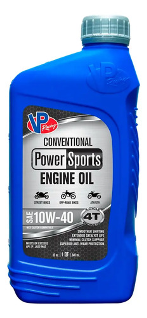 Aceite 10w-40 Vp Racing Para Auto/camioneta 946ml