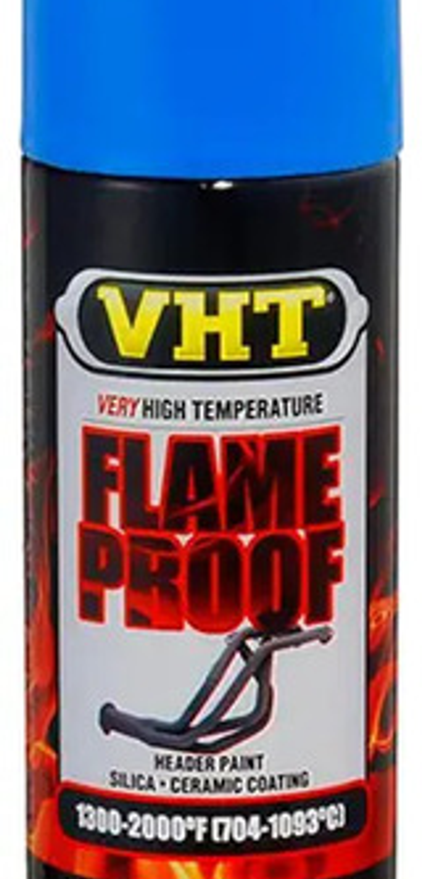 Pintura Vht Flameproof  Alta Temperatura 1093°c Azul 11 Oz 1