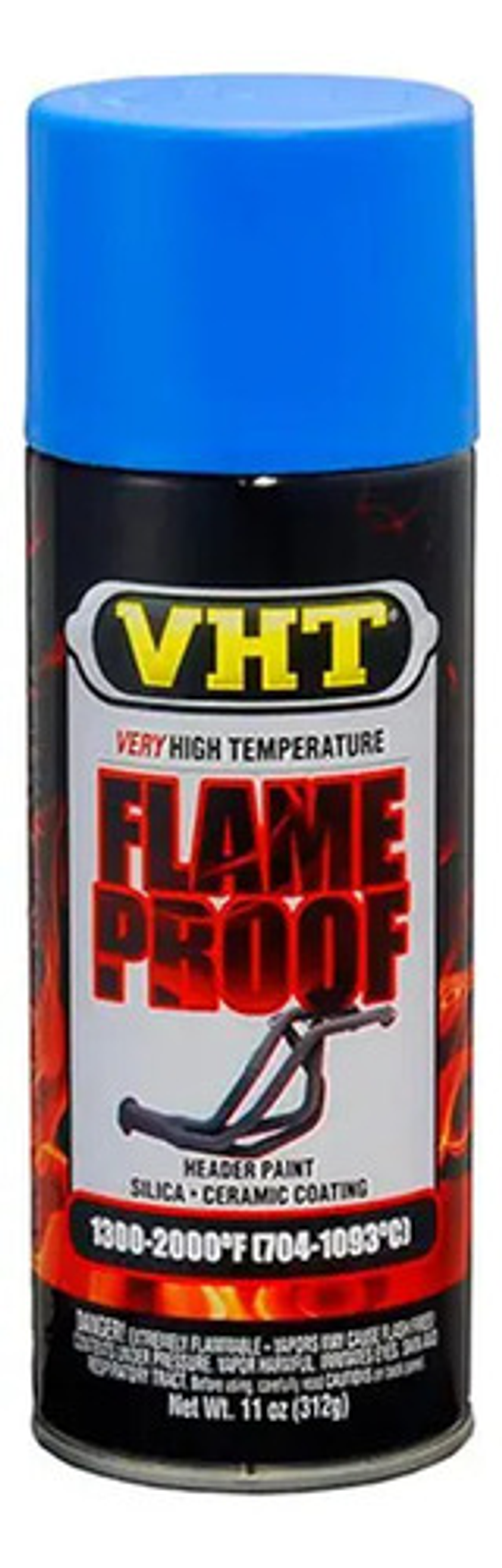 Pintura Vht Flameproof  Alta Temperatura 1093°c Azul 11 Oz 1