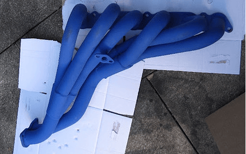 Pintura Vht Flameproof  Alta Temperatura 1093°c Azul 11 Oz