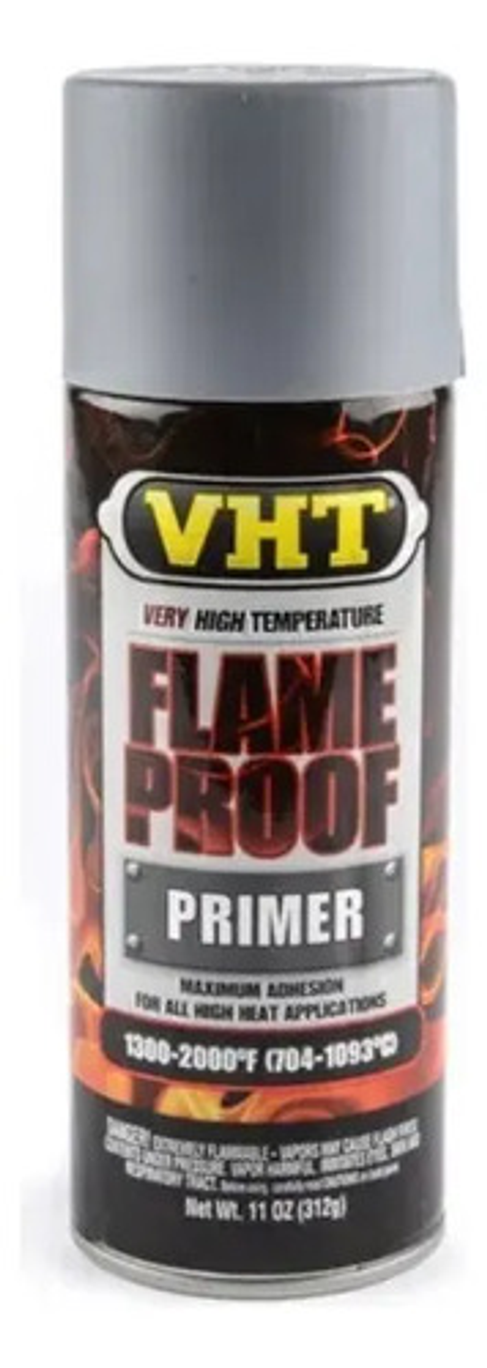 Pintura Vht Flameproof  Alta Temperatura 1093°c Gris 11 Oz 1