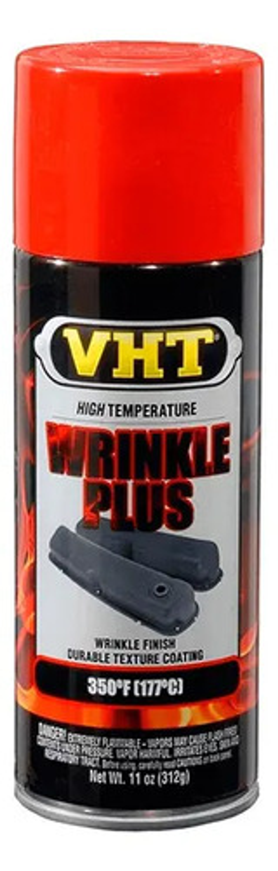 Pintura Vht Wrinkle Plus Rojo Alta Temperatura 11 Oz 1