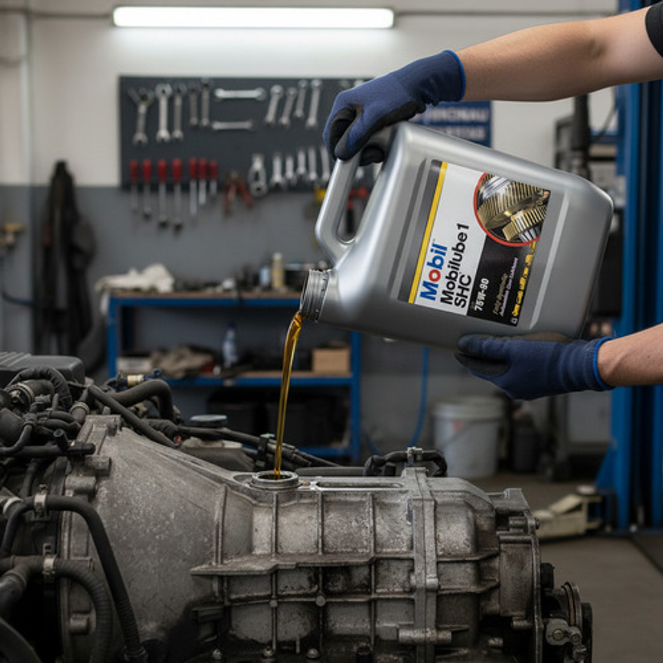 Aceite Transmisión Mobil Mobilube 1 Shc 75w-90 20l 2