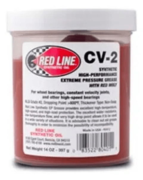 Grasa Red Line Cv-2 With Moly - 14 Oz