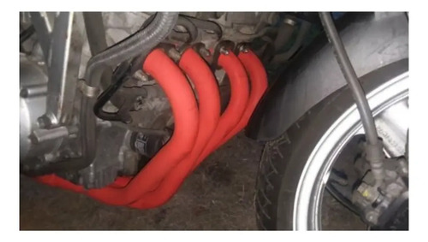 Pintura Vht Flameproof  Alta Temperatura 1093°c Rojo 11 Oz 2