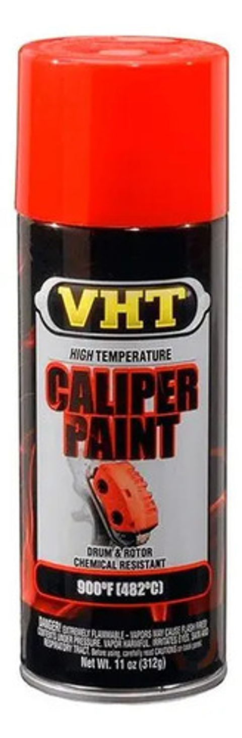 Pintura Caliper Vht Alta Temperatura Color Rojo 12 Oz